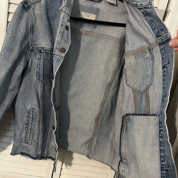 Levi’s Altered Reform Denim Patchwork Trucker Jacket - Picture 10 of 16